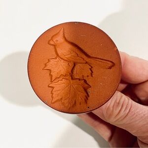 Cardinal Pottery Cookie Stamp